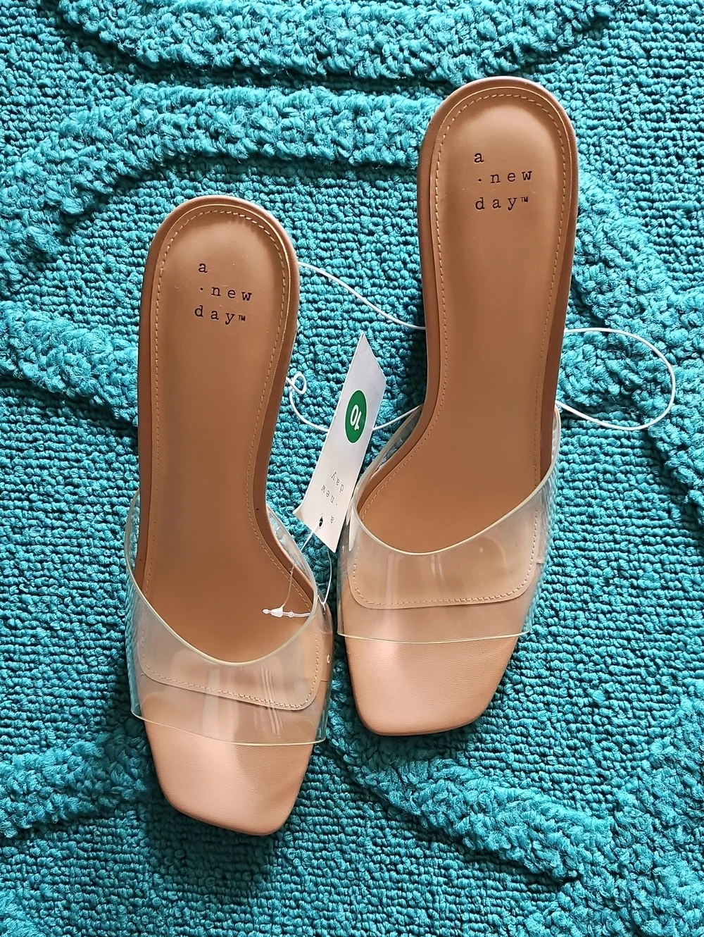 A New Day Nude Wedge Sandals 10